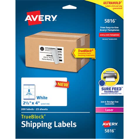 Avery 5816 Template